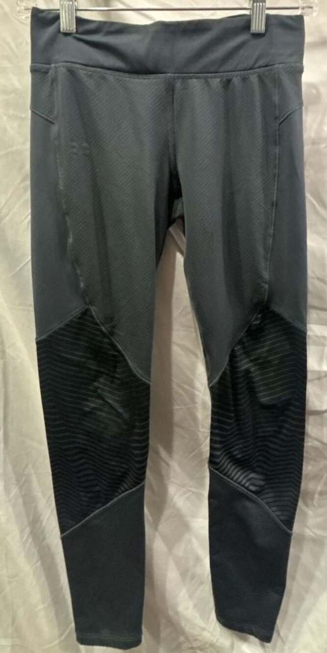 Women’s Under Armour Leggings Gray Black Size M